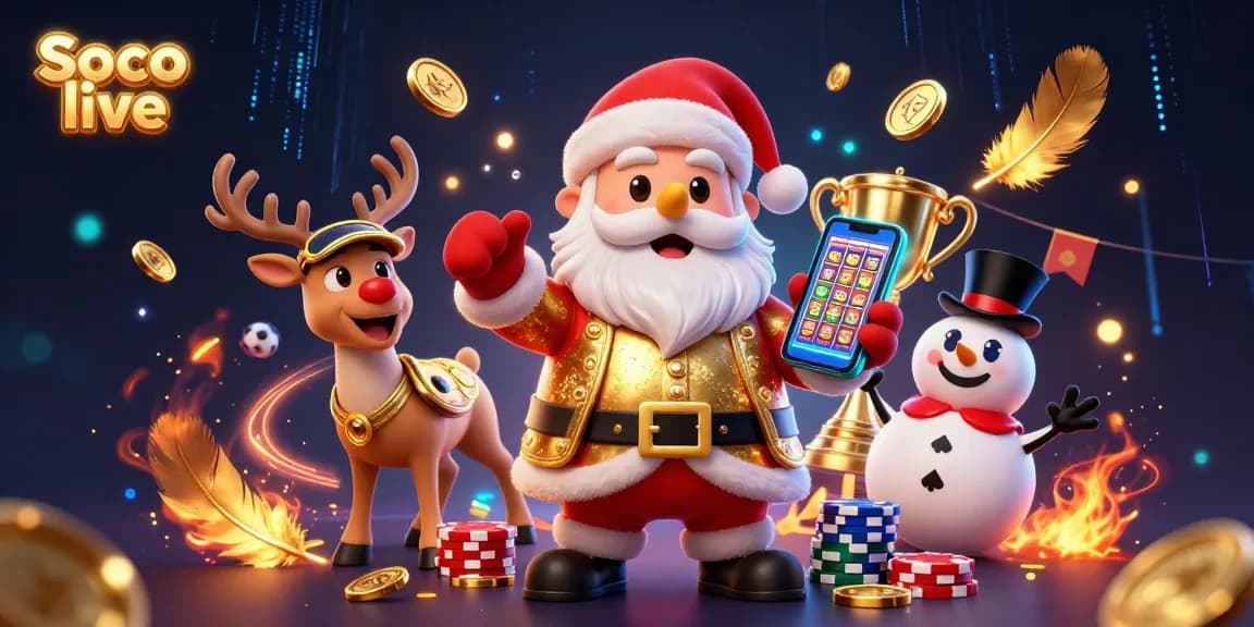Experience Soco live with dynamic sports betting elements, showcasing fun characters and casino action.