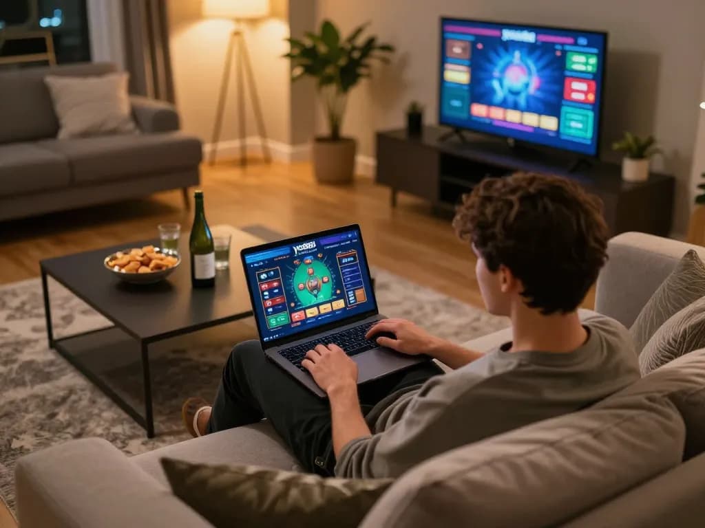 Experience thrilling gameplay at yo88i in a cozy online setting with friends