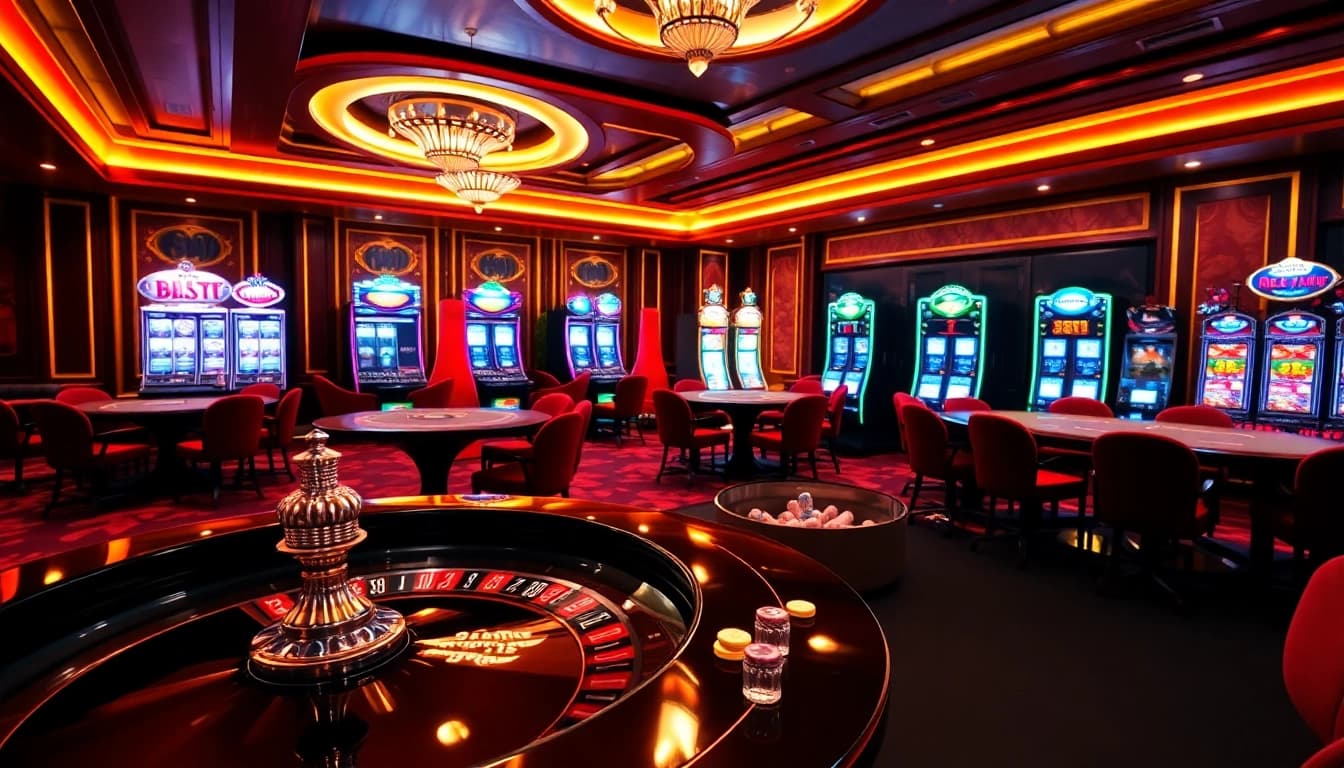 Experience the excitement of gaming at https://789pcenter.it.com with a vibrant casino atmosphere featuring roulette and poker.