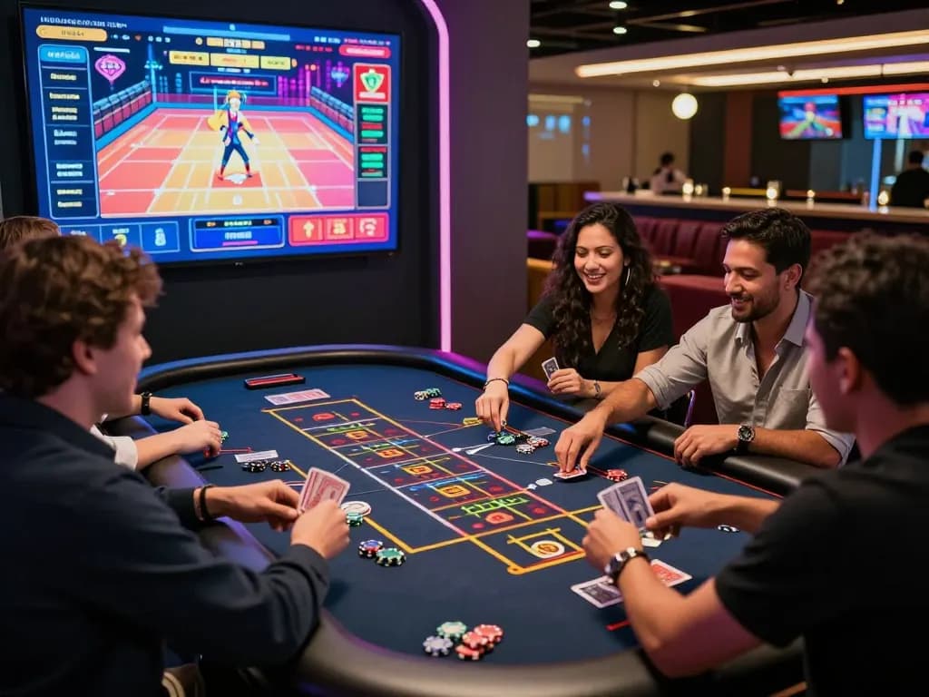 Exciting online gaming scene at https://bl555.productions/ showcasing diverse players enjoying immersive casino experiences.