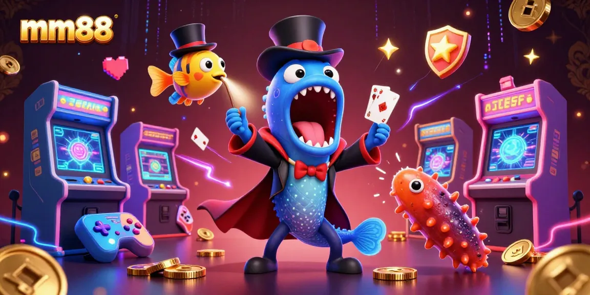 Win big at mm88 with a captivating 3D illustration of ocean-themed magic tricks