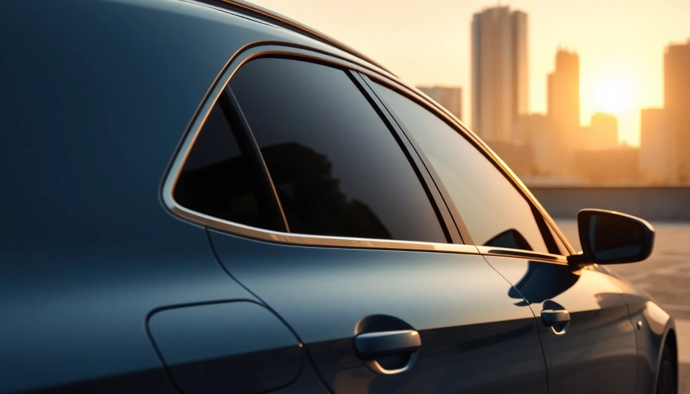 Enhance your vehicle's appeal with ceramic window tint that provides UV protection and style.