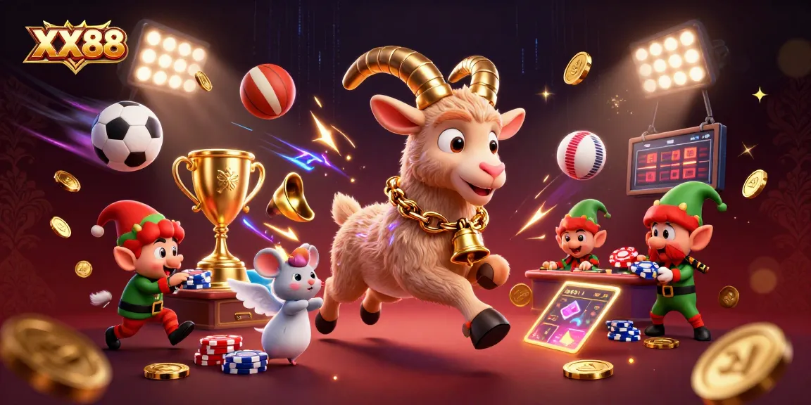 Join the fun at XX88 with a lively 3D casino scene showcasing thrilling games and excitement.