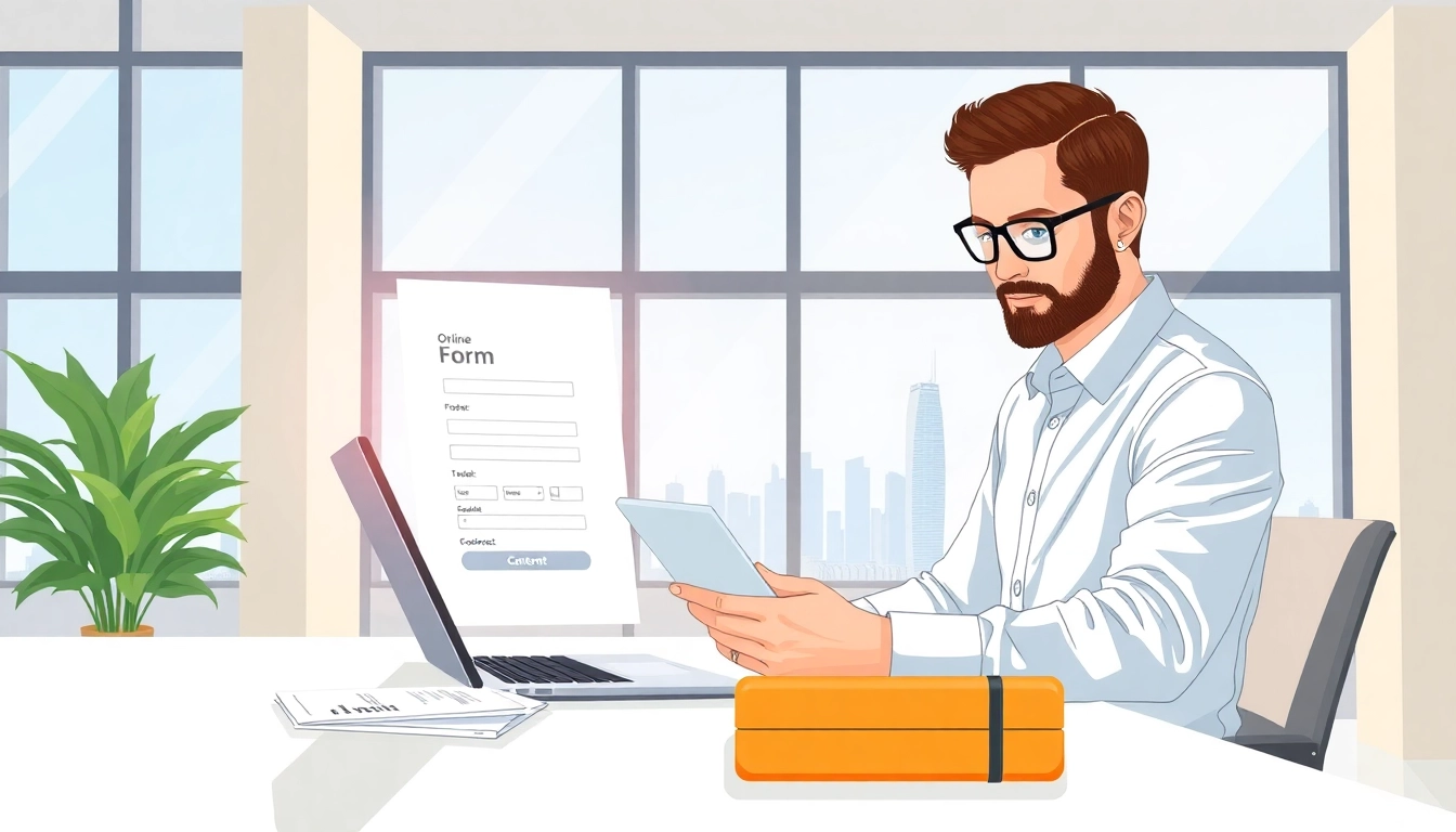 Fill out the eta application uk form efficiently in a professional setting.