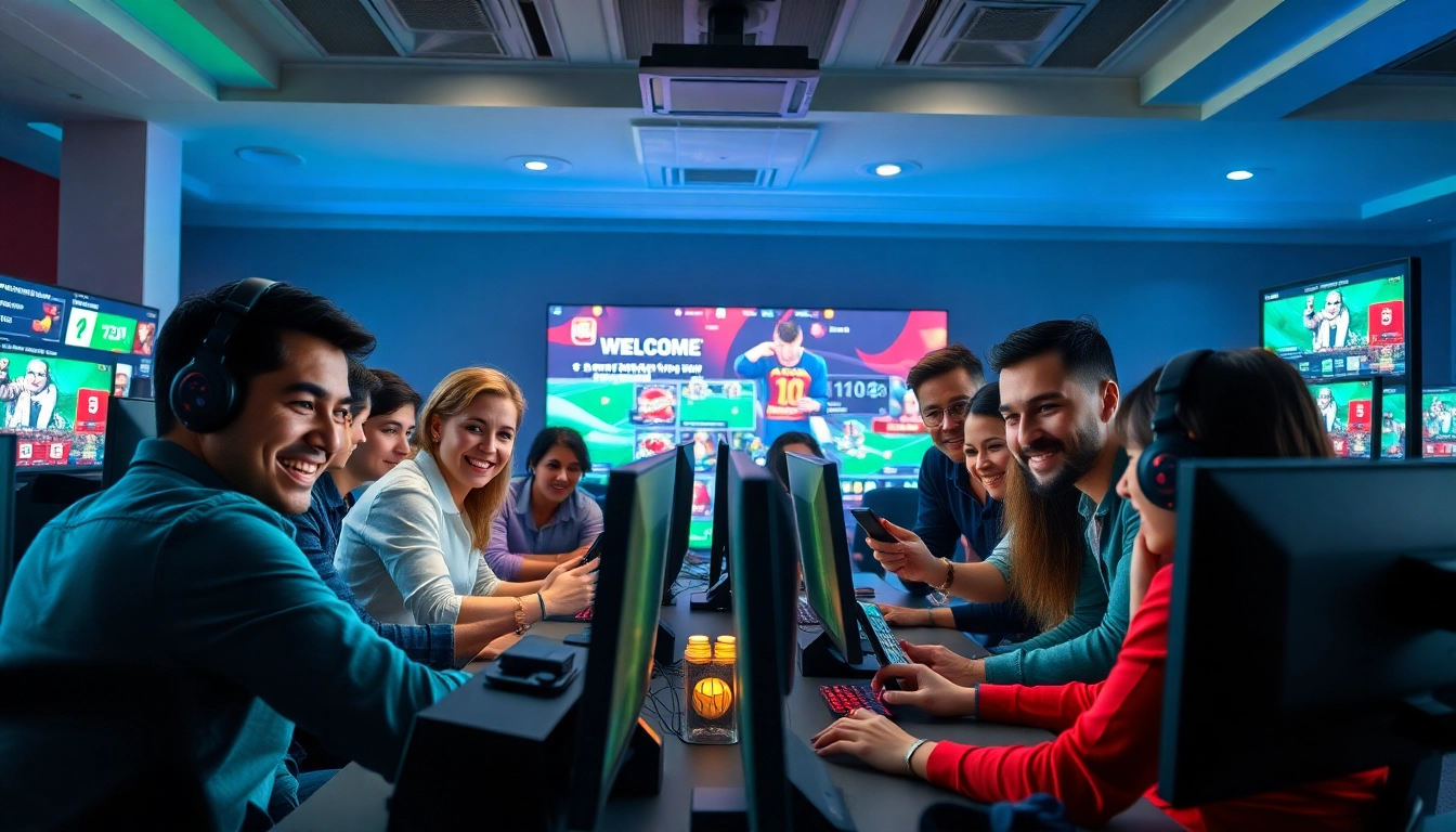 Exciting online gaming experience at SV 66 with players engaged in diverse games.